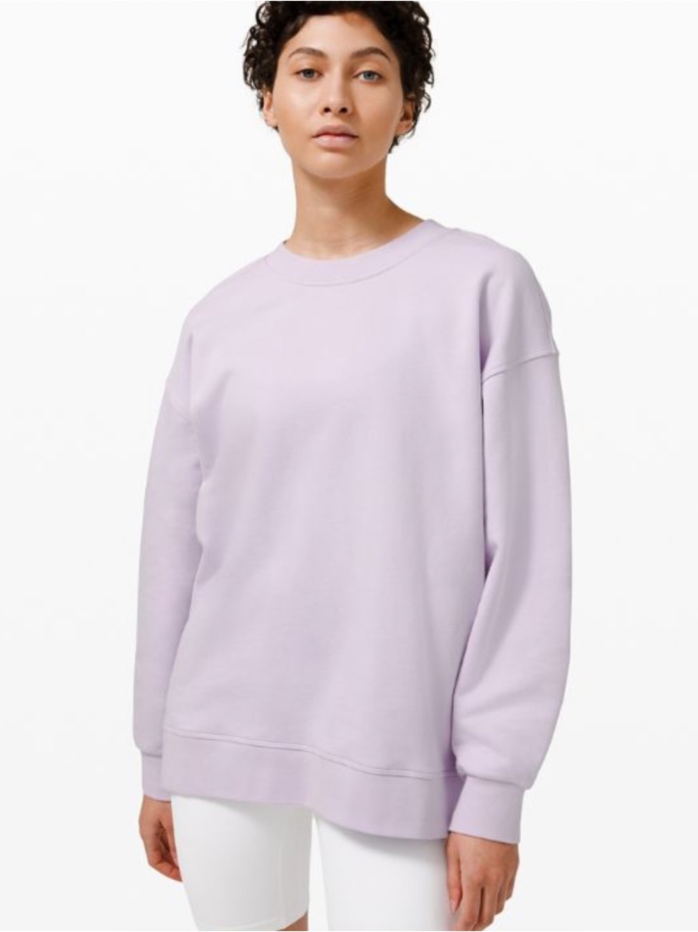 Lululemon perfectly oversized crew- unsure if size 8 or 10